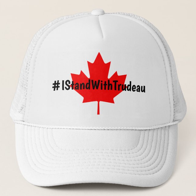#IStandWithTrudeau Hashtag Trudeau Liberals Kanada Keps (Framsida)