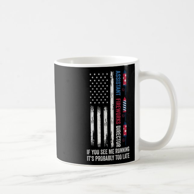 Istant Fireworks Director 4:e juli Kaffemugg (Höger)