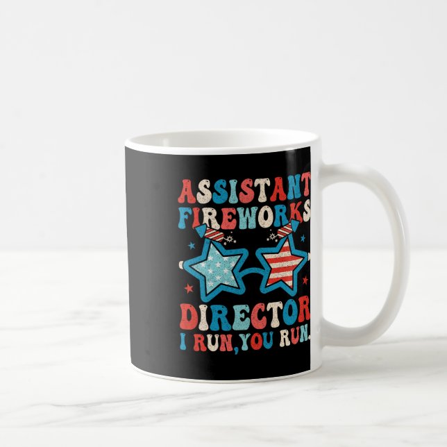 Istant Fireworks Director, 4:e juli Manar Wo Kaffemugg (Höger)