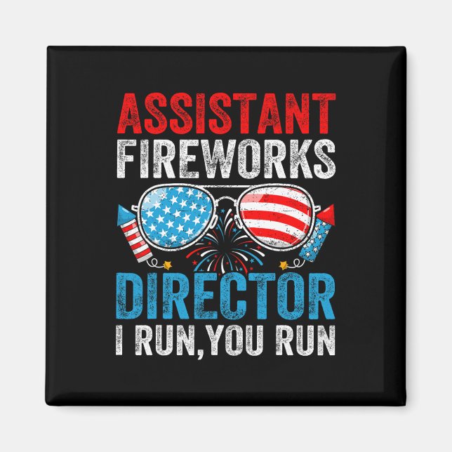 Istant Fireworks Director, 4:e juli Manar Wo Magnet (Framsidan)