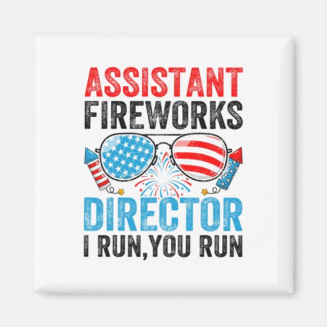 Istant Fireworks Director, 4:e juli Manar Wo Magnet (Framsidan)