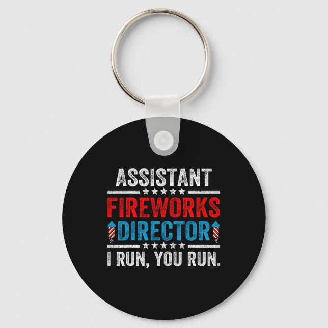 Istant Fireworks Director, 4:e juli Manar Wo Nyckelring (Framsida)