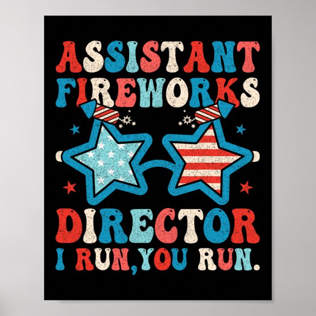 Istant Fireworks Director, 4:e juli Manar Wo Poster (Framsidan)