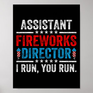 Istant Fireworks Director, 4:e juli Manar Wo Poster