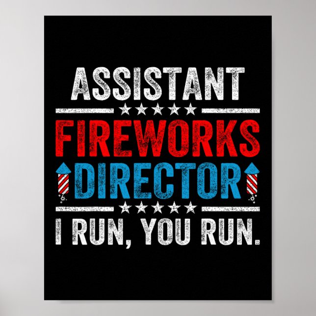 Istant Fireworks Director, 4:e juli Manar Wo Poster (Framsidan)
