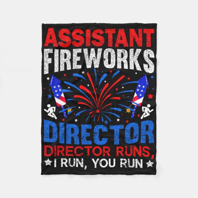 Istant Fireworks Director Independence day 4:e av Fleecefilt (Framsidan)