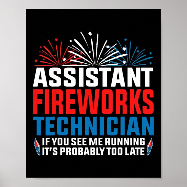 Istant Fireworks-tekniker om du ser fyndig 4:e o Poster (Framsidan)
