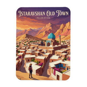 Istaravshan Gamla Stan Tadzjikistan Magnet