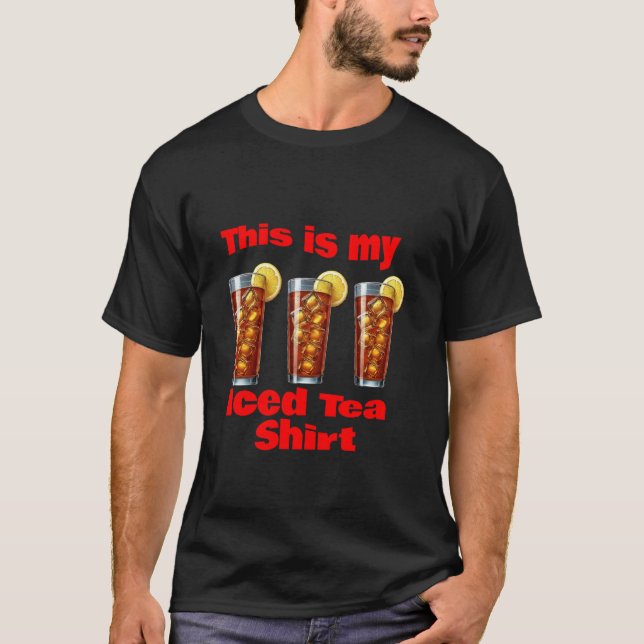 Iste T-Shirt Rolig Södra Tema T-Shirt (Framsida)