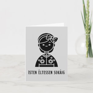 Isten éltessen sokáig, Ungerns födelsedag Kort