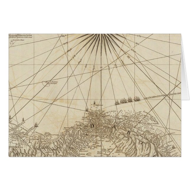 Isthmus of Panama Hälsningskort (Framsidan Horizontal)