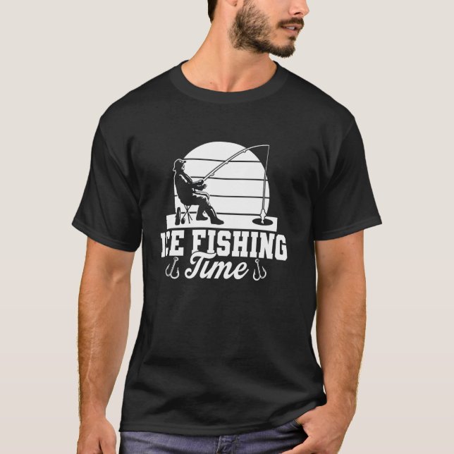 Istid för isfiske t shirt (Framsida)
