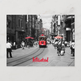 Istiklal Street, Istanbul Vykort