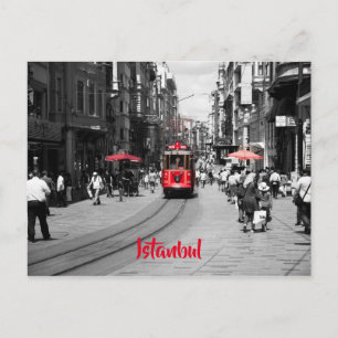 Istiklal Street, Istanbul Vykort