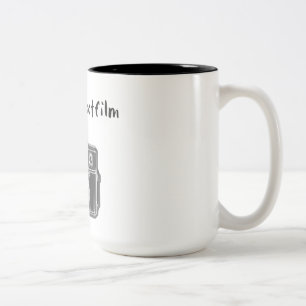 #istillshootfilm + kameramugg Två-Tonad mugg