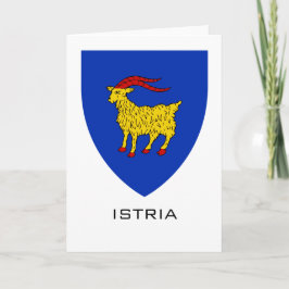 Istriens vapensköld Adriaatiska arvet Kort