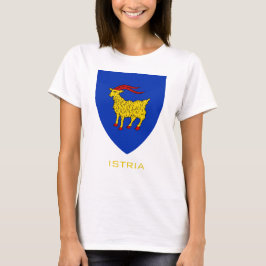Istriens vapensköld Adriaatiska arvet T Shirt