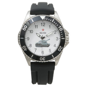 ISU-152 Sovjetunionens WW2-Tank Förstörare Armbandsur