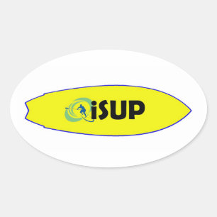 ISUP OVALT KLISTERMÄRKE