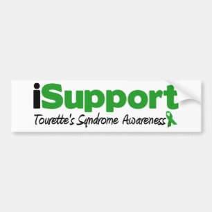 iSupport Tourette Bildekal