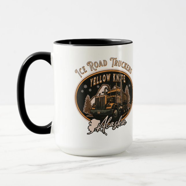 ISVÄGSLASTBILSFÖRARE - ALASKA MUGG (Vänster)