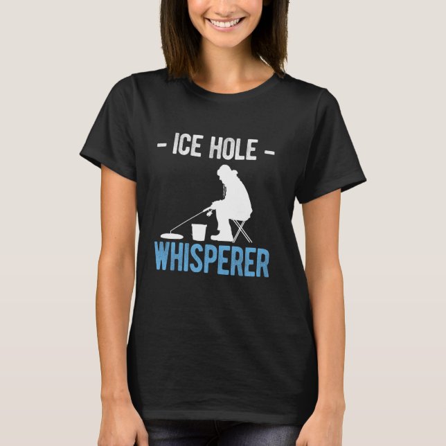 Isvaksviskare Isfiske T Shirt (Framsida)