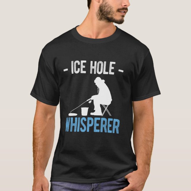 Isvaksviskare Isfiske T Shirt (Framsida)