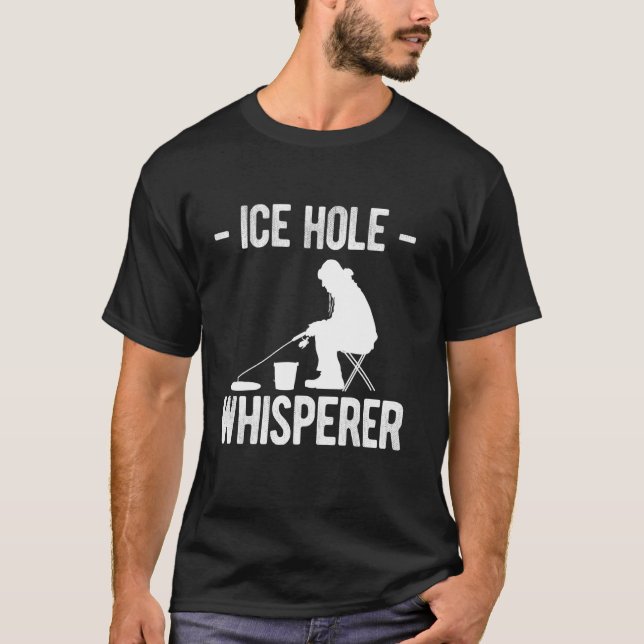 Isvaksviskare Isfiske T Shirt (Framsida)