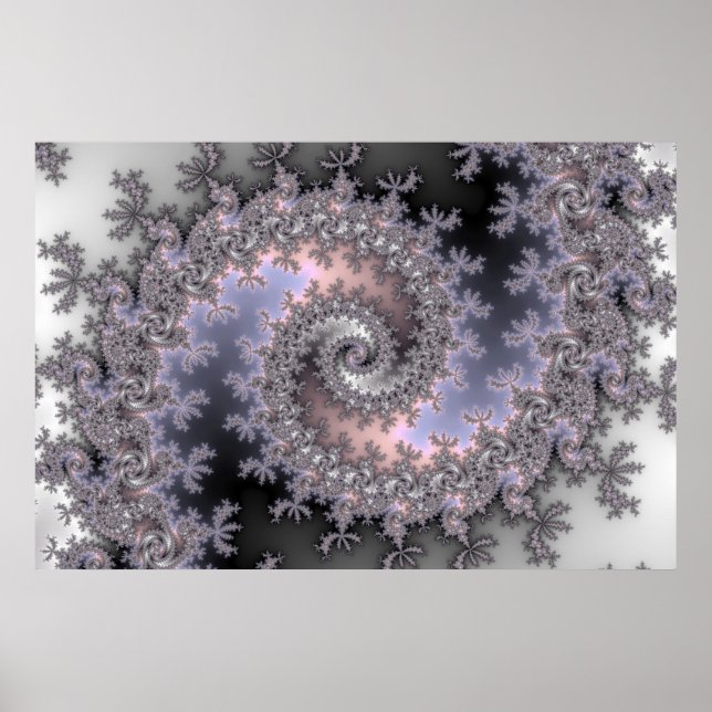 Isvirvel - Fractal Poster (Framsidan)