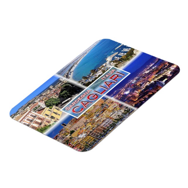 IT2027 Europa - Italien - Sardinien - Cagliari - H Magnet (Vänstra Sidan)