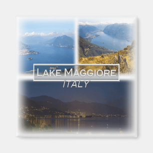IT3258 Europa, Italien, Maggioresjön, kylskåp Magnet