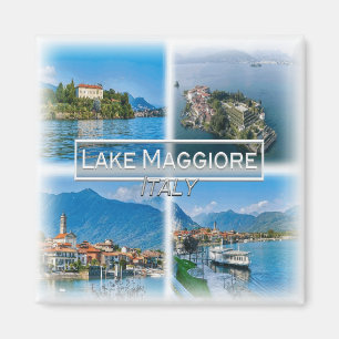 IT3259 Europa, Italien, Sjö Maggiore, kylskåp Magnet