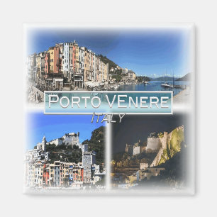 IT3268 Europa, Italien, Ligurien, Porto Venere, ky Magnet