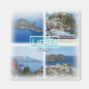 IT3270 Europa, Italien, Sicilien, Lipari, kylskåp Magnet