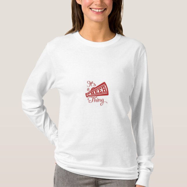 ***IT ÄR EN CHEER SAK*** T SHIRT (Framsida)