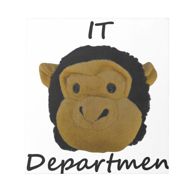 IT-avdelningen Anteckningsblock (Framsida)