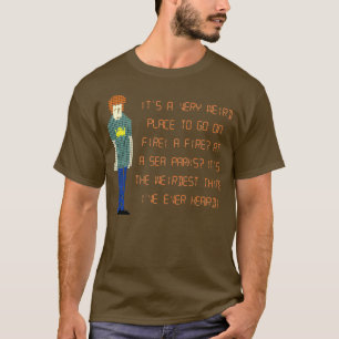 IT-avdelningen har en brand i Sea Parker T Shirt