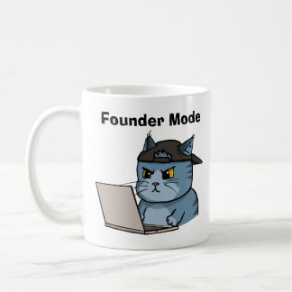 IT Cat. Founder mode Kaffemugg
