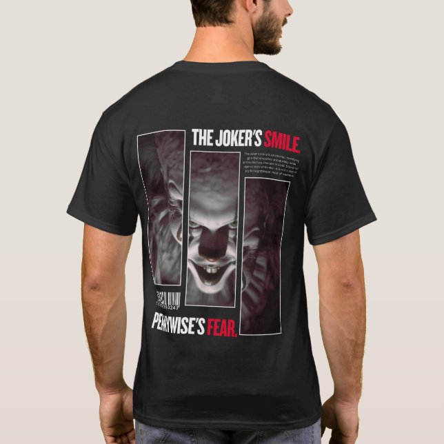 IT Clown Ny t-shirt design (Baksida)