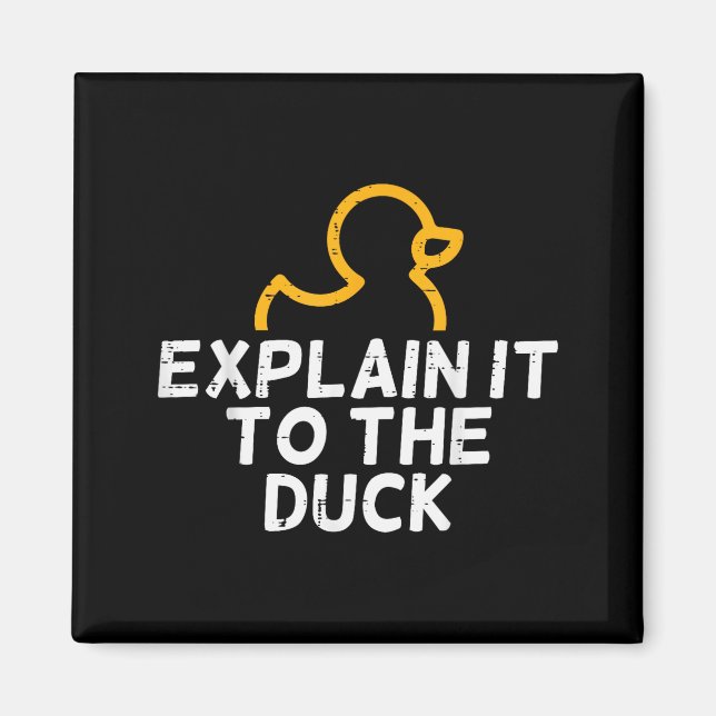 It Coder Programmer Tech Developer Shirts Men Prog Magnet (Framsidan)