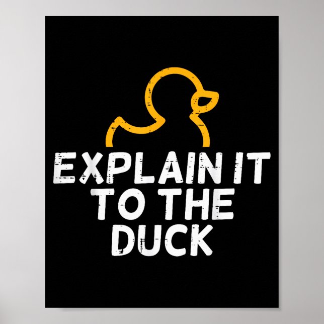 It Coder Programmer Tech Developer Shirts Men Prog Poster (Framsidan)