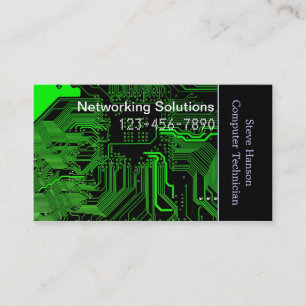 IT Computer Programmer Techniker Visitkort