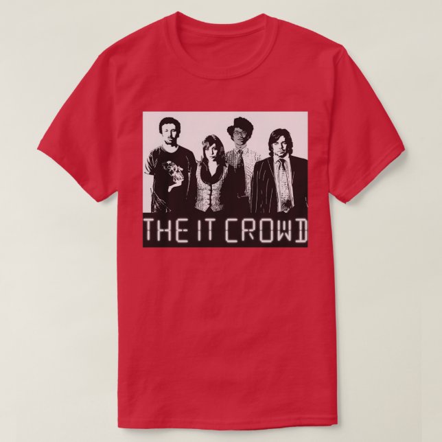 IT Crowd Roy Jen Maurice och Doug T Shirt (Design framsida)