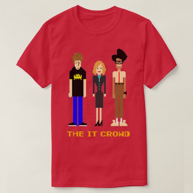 IT Crowd T Shirt (Design framsida)