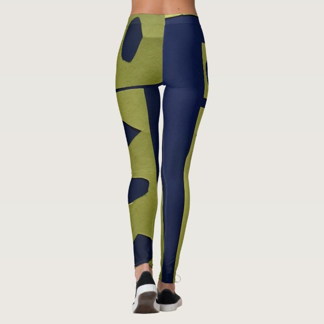 IT designad Leggings designad. (Baksida)