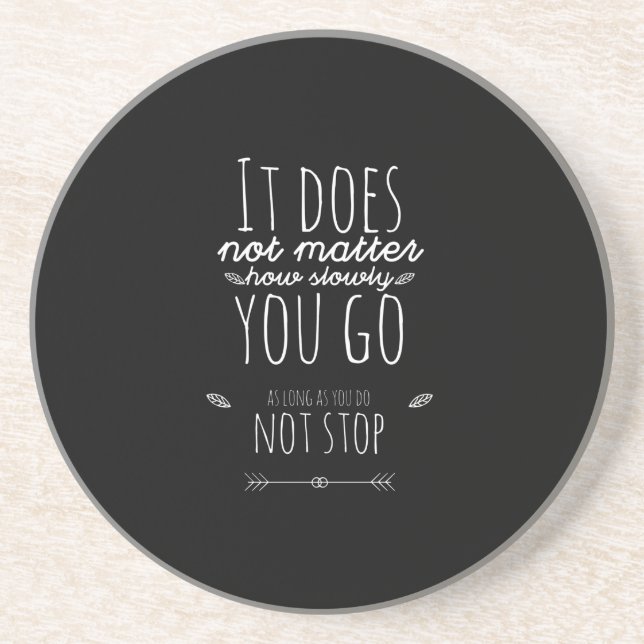 It does not matter how slowly you go underlägg (Framsidan)