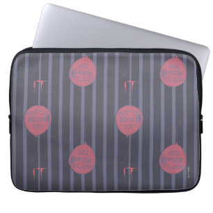 IT - Du Flyter för Ballon Stripe Mönster Laptop Fodral