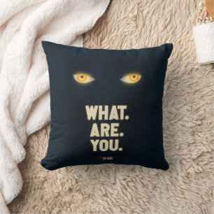 IT gav Ögon "What.are.you". Kudde