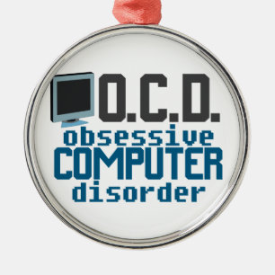 IT Guy Techie Jul för datorrådgivare Julgransprydnad Metall