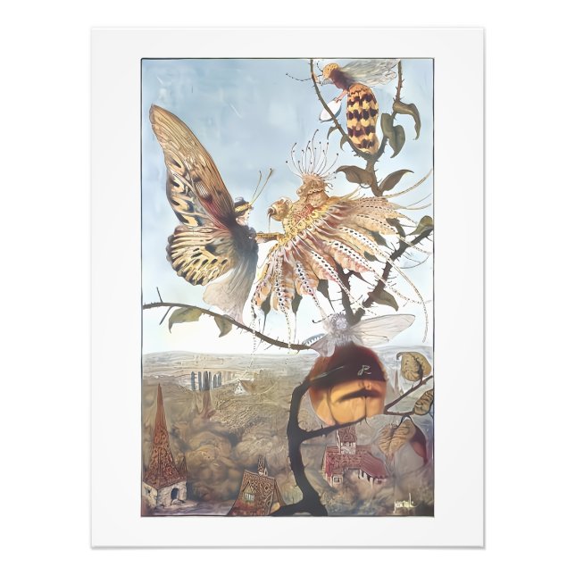 “It is indeed gone,” Murmured King Honey Fototryck (Framsidan)